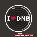 Odznak I Love DnB