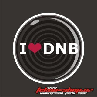 Odznak I Love DnB