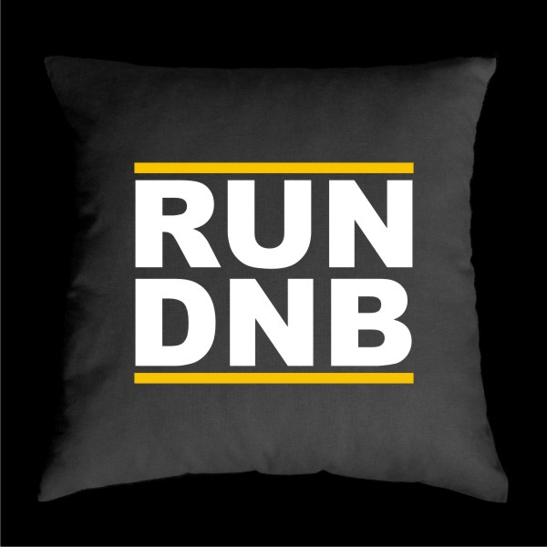 TEKNOSHOP RUN DNB polštářek s potiskem