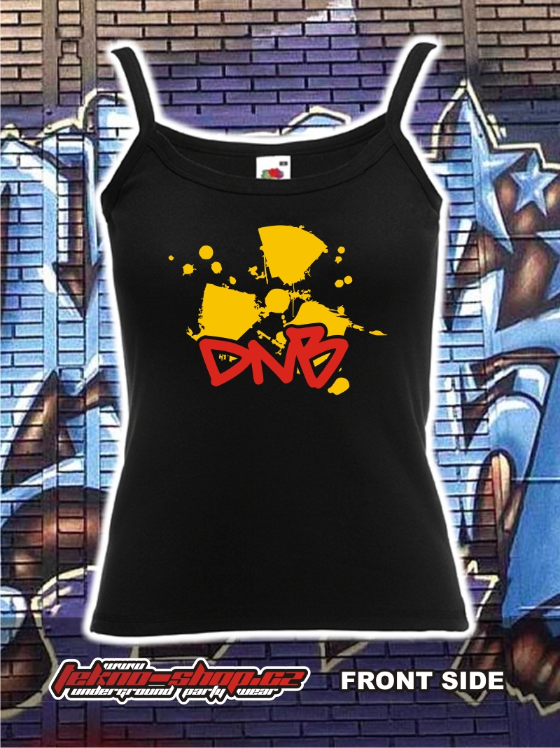 TEKNOSHOP DNB RADIOACTIVE tílko s potiskem dámské