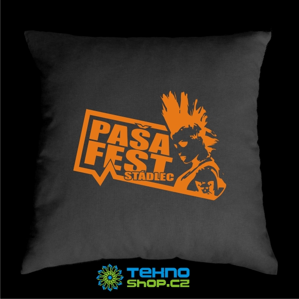 TEKNOSHOP Paša Fest tekno polštářek s potiskem