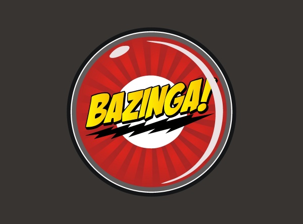 TEKNOSHOP Odznak Bazinga!