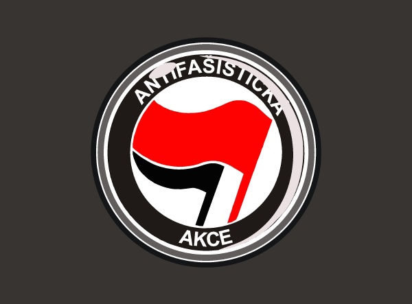 TEKNOSHOP Odznak Antifašistická Akce