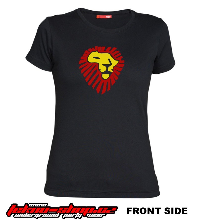 TEKNOSHOP AFRIKA LION dnb tričko s potiskem dámské