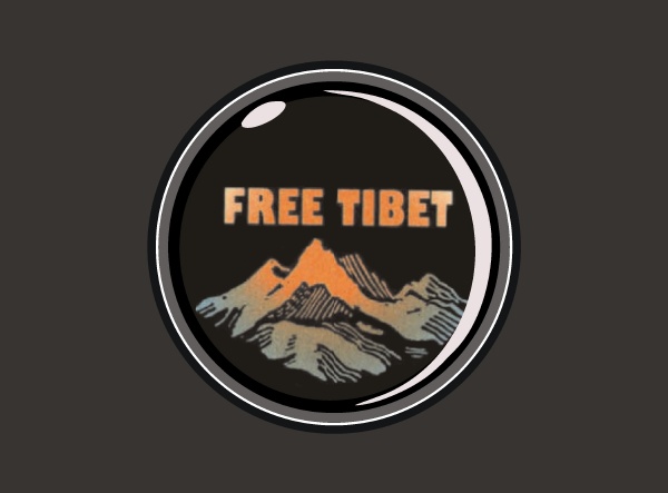 TEKNOSHOP Odznak Free Tibet