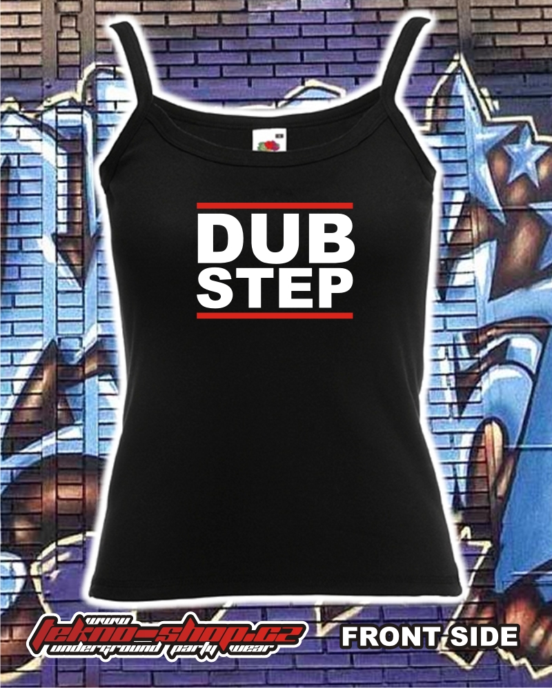 TEKNOSHOP DUBSTEP dnb tílko s potiskem dámské