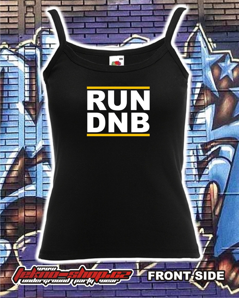 TEKNOSHOP RUN DNB tílko s potiskem dámské