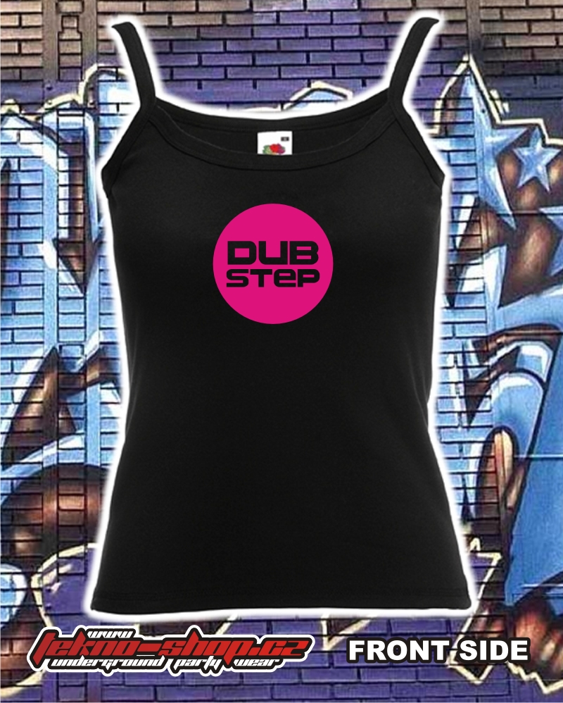 TEKNOSHOP DUBSTEP CIRCLE dnb tílko s potiskem dámské