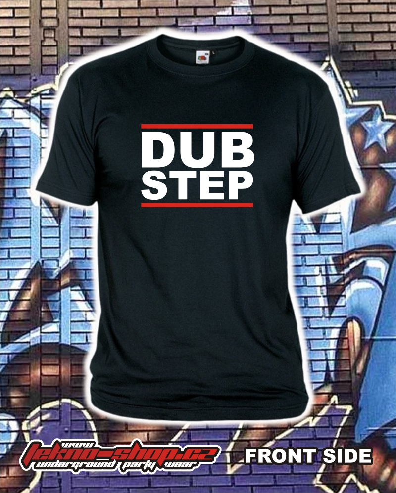 TEKNOSHOP DUBSTEP dnb tričko s potiskem pánské