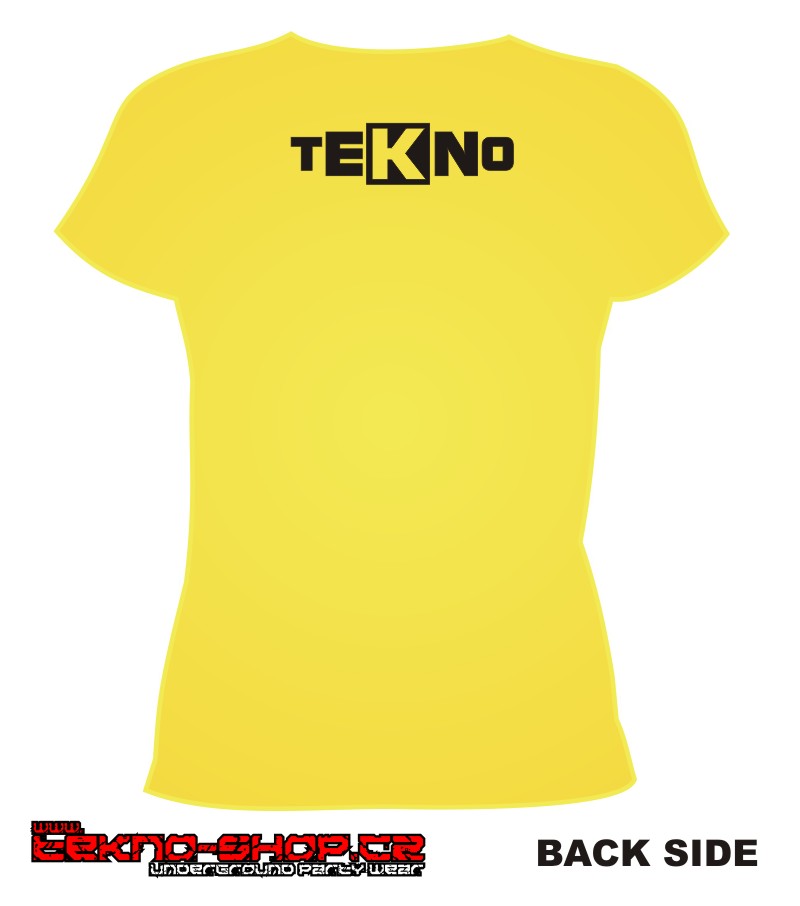 TEKNOSHOP Tekno 23 tílko s potiskem dámské L černé