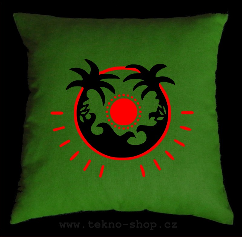 TEKNOSHOP SUN BEACH dnb polštářek s potiskem