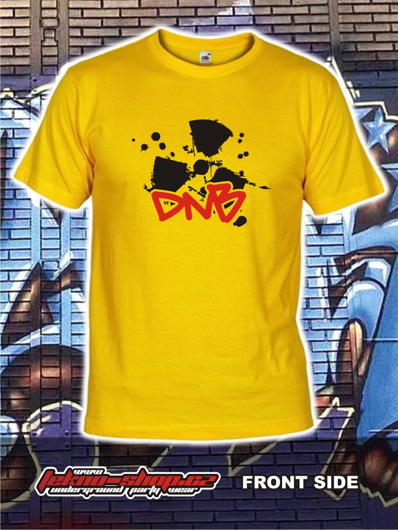 TEKNOSHOP DNB RADIOACTIVE tričko s potiskem pánské