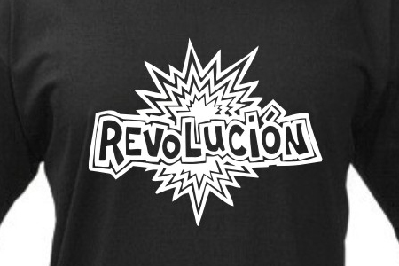 TEKNOSHOP Revolution tekno tričko s potiskem pánské