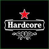 TEKNOSHOP HARDCORE tekno mikina s kapucí s potiskem