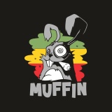 TEKNOSHOP Muffin 2017 Zajíc dnb tričko s potiskem dámské