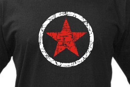 TEKNOSHOP Star tekno tričko s potiskem pánské