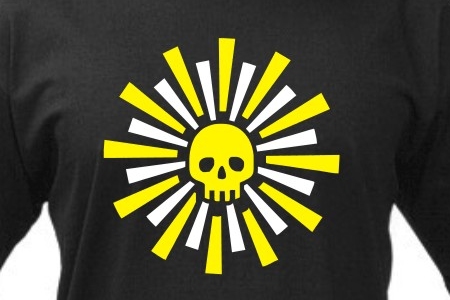 TEKNOSHOP Sun tekno tričko s potiskem pánské