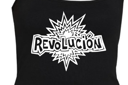 TEKNOSHOP Revolution tekno tílko s potiskem dámské