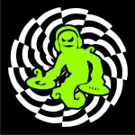 TEKNOSHOP Cyber Ghost tekno tričko s potiskem pánské