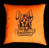 TEKNOSHOP Elektro Rabbit tekno polštářek s potiskem