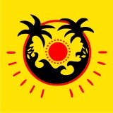 TEKNOSHOP SUN BEACH dnb tričko s potiskem pánské