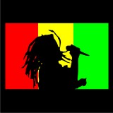 TEKNOSHOP RASTA DREAD dnb mikina s kapucí s potiskem