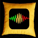 TEKNOSHOP RASTA VIBRATION dnb polštářek s potiskem