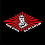 TEKNOSHOP Sound System Dj tekno mikina na zip s kapucí s potiskem