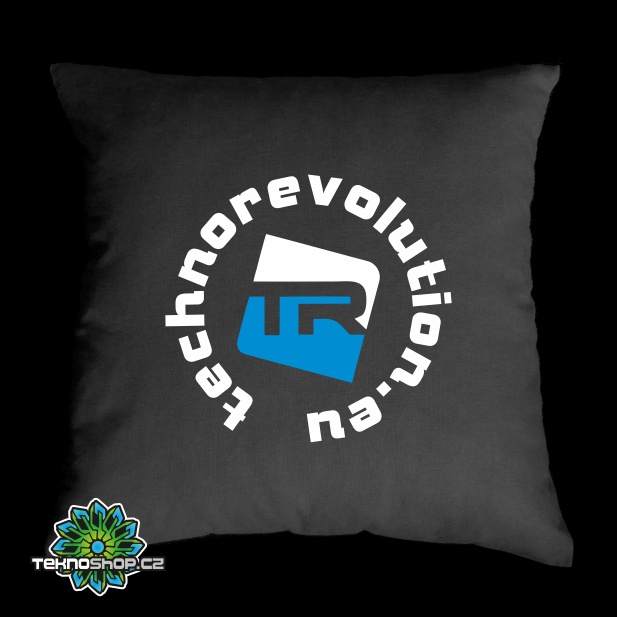 TEKNOSHOP Techno Revolution tekno polštářek s potiskem