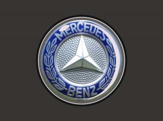 TEKNOSHOP Odznak Mercedes Benz