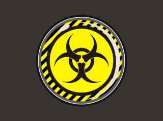 TEKNOSHOP Odznak Biohazard01