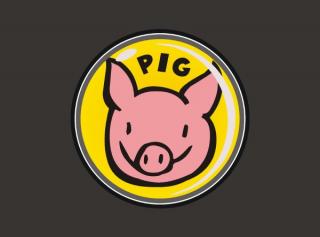 TEKNOSHOP Odznak Pig