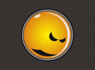 TEKNOSHOP Odznak Smile Devil