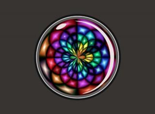 TEKNOSHOP Odznak Mandala#1